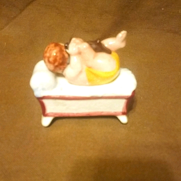Vintage Baby & Cradle Salt & Pepper Shakers